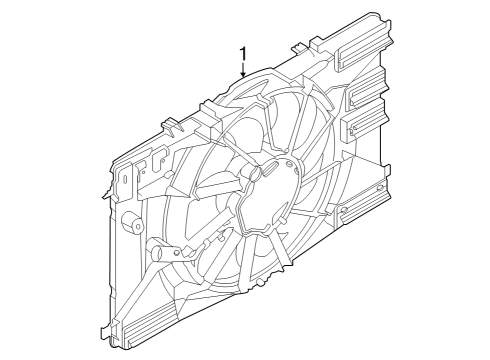 2024 Ford E-Transit Cooling Fan Diagram