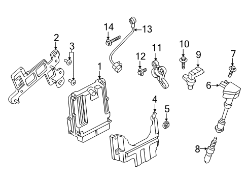 2020 Ford EcoSport Ignition System Diagram