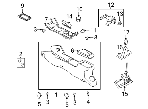 2008 Ford Focus Neutral Safety Switch Diagram for 6G9Z-11A152-A