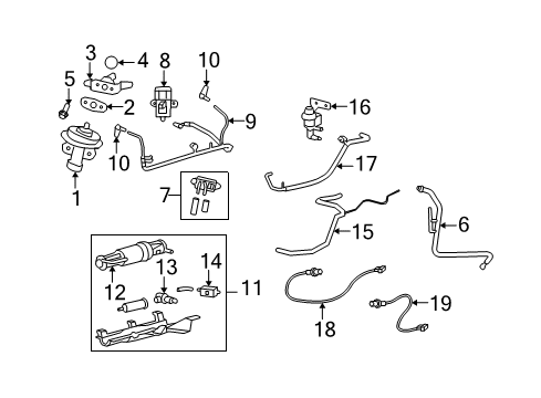 2008 Mercury Mariner EGR System Diagram
