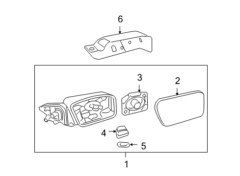 2010 Mercury Milan Mirrors Diagram
