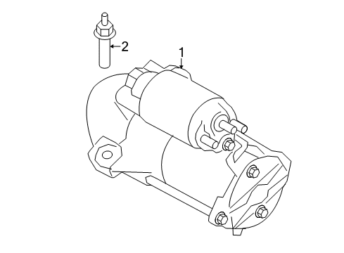 2016 Ford Edge Starter Diagram 3 - Thumbnail