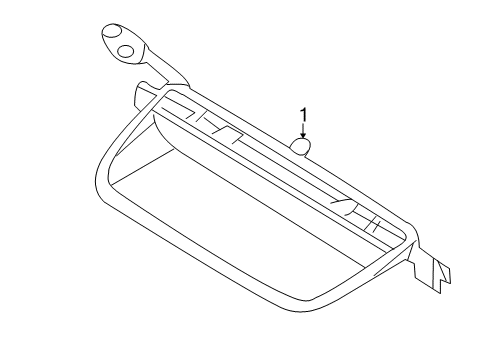 2013 Lincoln MKS High Mount Lamps Diagram