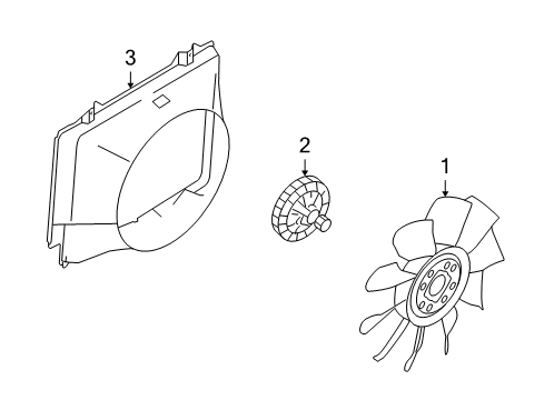 2011 Ford E-150 Cooling Fan Diagram