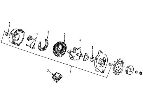1999 Ford Escort Alternator Diagram