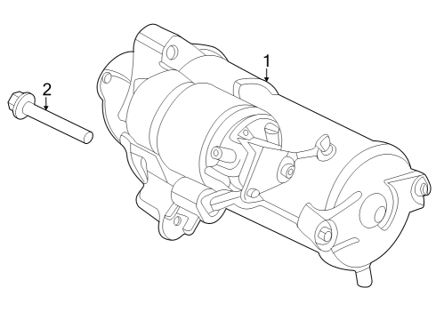 2024 Ford Bronco Starter Diagram