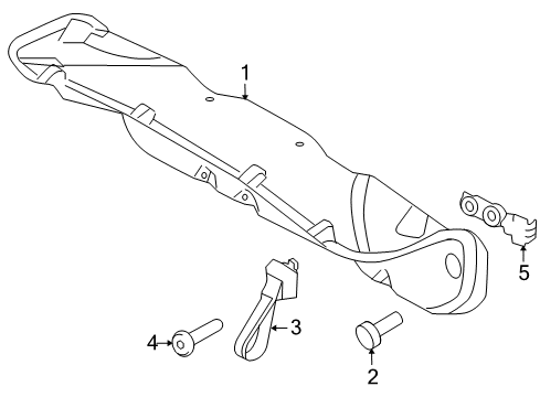 2010 Mercury Milan Interior Trim - Trunk Diagram