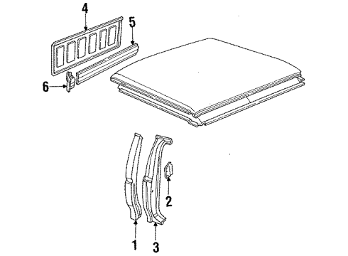 1992 Ford F-150 Side Panel & Components Diagram 2 - Thumbnail