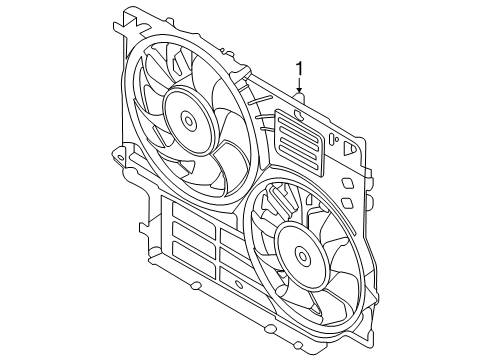 2025 Ford Transit-150 Cooling Fan Diagram