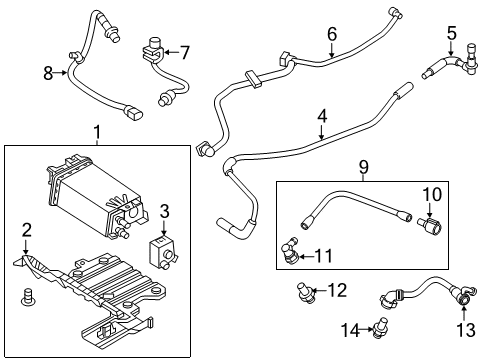 2016 Ford Police Interceptor Sedan Emission System Diagram