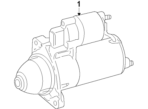 2015 Ford Fiesta Starter Diagram 4 - Thumbnail