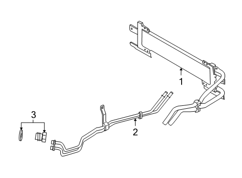 2010 Ford Mustang Trans Oil Cooler Diagram