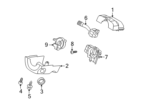 2012 Ford Mustang Switches Diagram