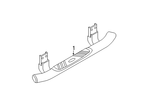 2013 Ford F-250 Super Duty Running Board Diagram 12 - Thumbnail