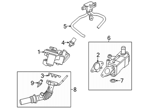 2024 Ford Maverick EGR System Diagram