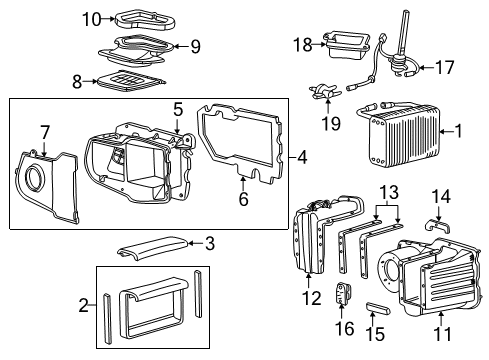 1996 Ford E-150 Econoline Air Conditioner Diagram