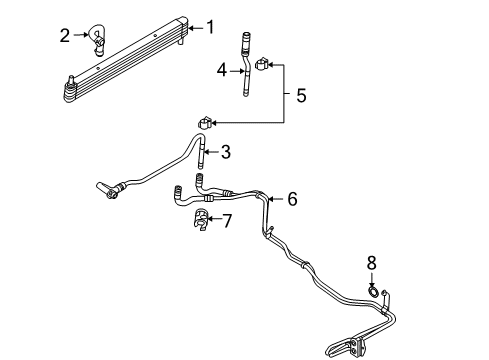 2010 Ford F-150 Trans Oil Cooler - Belts Diagram 4 - Thumbnail