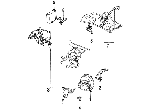 1994 Ford Ranger Amplifier Diagram for F37Z-9D843-A