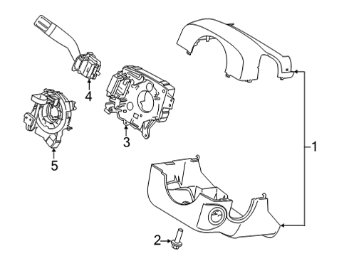 2025 Ford F-150 Switches Diagram 4 - Thumbnail