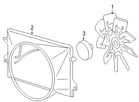 2007 Lincoln Mark LT Cooling Fan Diagram
