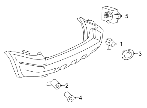 2008 Ford Escape Parking Aid Diagram