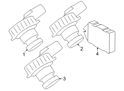 2024 Ford Transit-150 Electrical Components Diagram 2 - Thumbnail