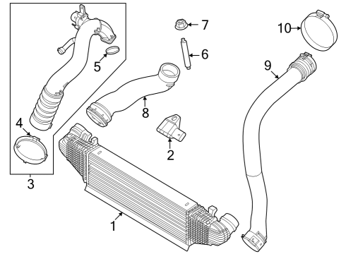 2025 Ford Mustang Intercooler Diagram