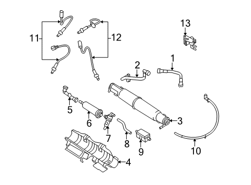 2008 Ford E-350 Super Duty Vapor Canister Diagram