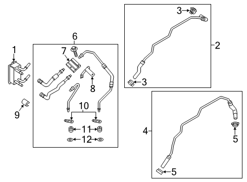 2016 Ford Fusion Oil Cooler Diagram