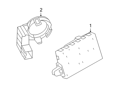 2011 Ford Flex Anti-Theft Components Diagram
