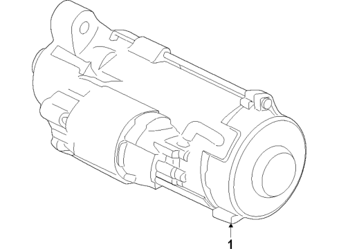 2025 Ford Expedition Starter Diagram 2 - Thumbnail