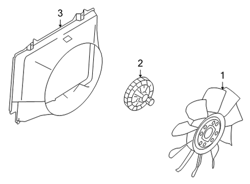 2015 Ford E-350 Super Duty Cooling Fan Diagram