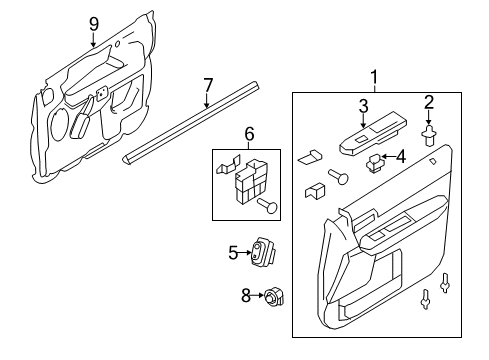2011 Mercury Mariner Mirrors Diagram