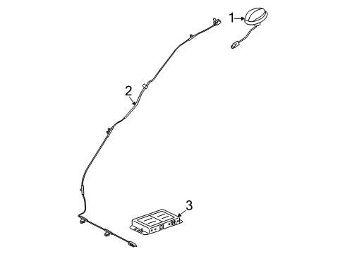 2009 Ford Ranger Antenna & Radio Diagram