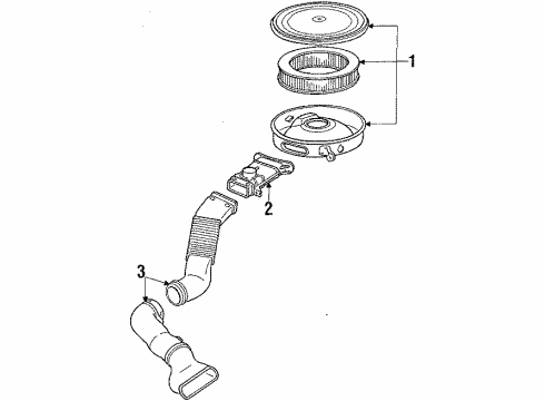 1986 Mercury Capri Air Inlet Diagram