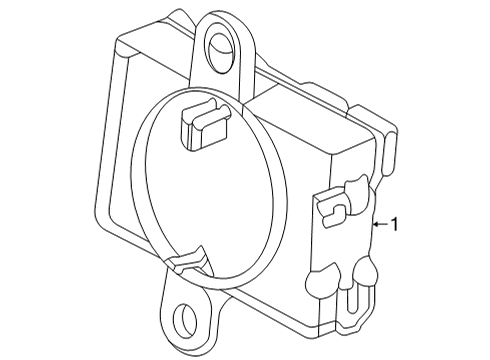 2025 Ford F-150 Electrical Components Diagram