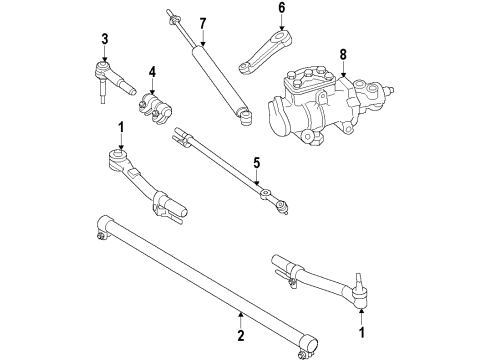 2012 Ford F-250 Super Duty P/S Pump & Hoses Diagram 2 - Thumbnail