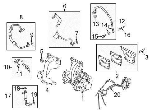 2016 Ford Mustang Turbocharger Diagram