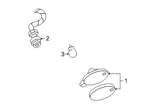 2000 Ford Taurus Bulbs Diagram 8 - Thumbnail