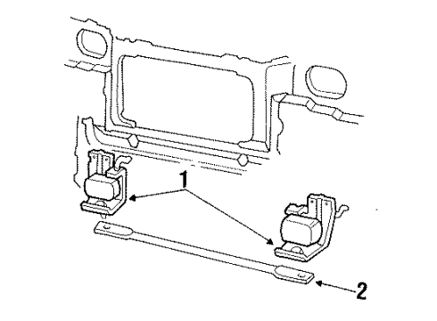 1985 Mercury Lynx Fog Lamps Diagram
