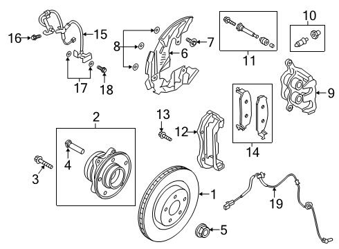 2024 Ford Explorer Anti-Lock Brakes Diagram