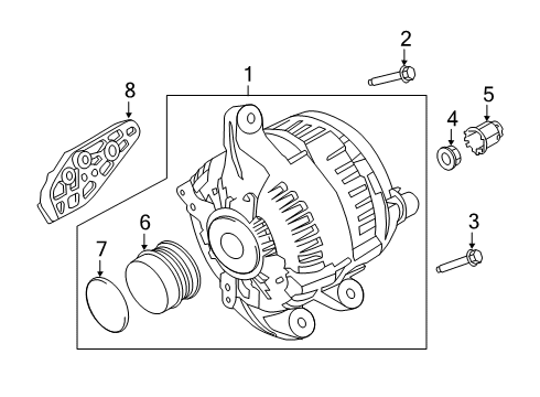 2024 Lincoln Corsair Alternator Diagram