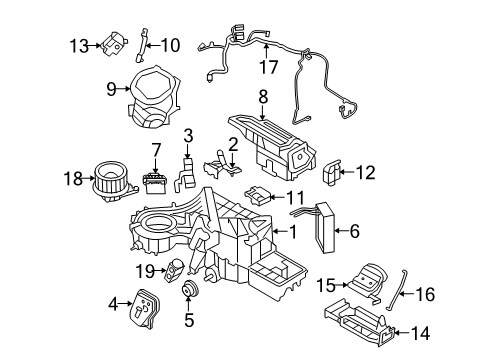 2011 Ford F-150 Air Conditioner Diagram