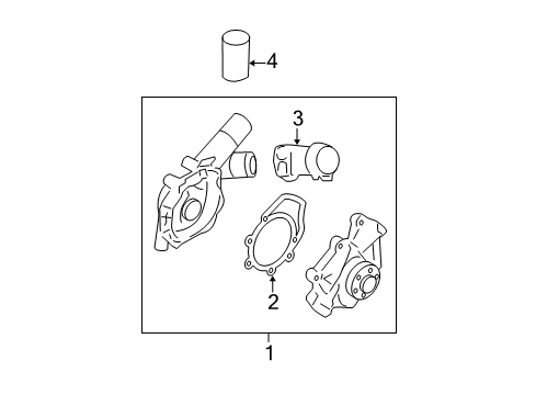2008 Ford Fusion Water Pump Diagram