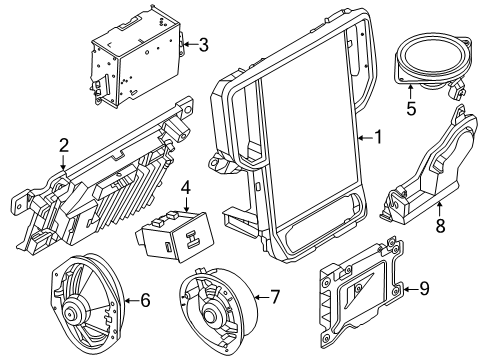 2024 Ford Ranger Sound System Diagram