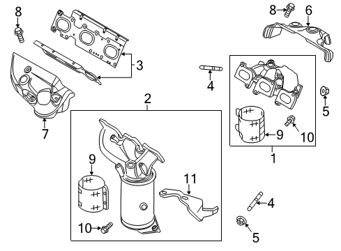 2016 Ford Police Interceptor Sedan Exhaust Manifold Diagram