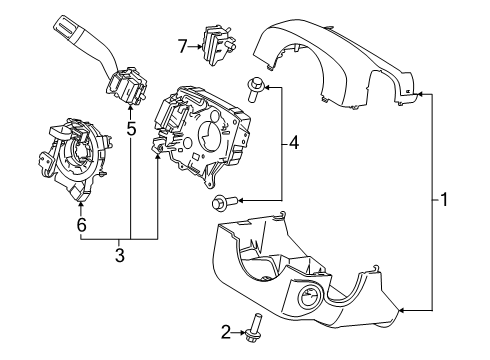 2018 Ford Expedition Switches Diagram