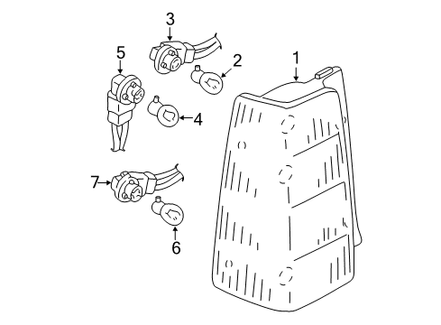 2002 Ford Escape Bulbs Diagram