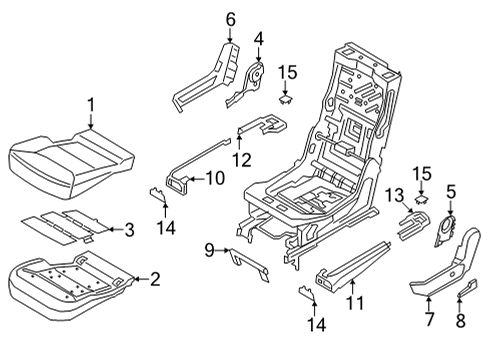 2024 Ford Explorer Second Row Seats Diagram 8 - Thumbnail