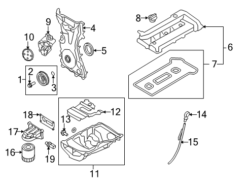 2008 Ford Focus Engine Parts Diagram
